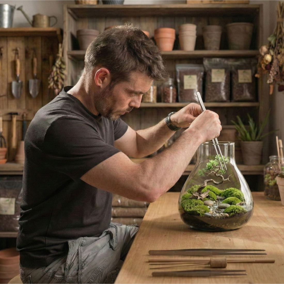 El Ritual del Montaje: Cómo crear tu jardín eterno paso a paso.